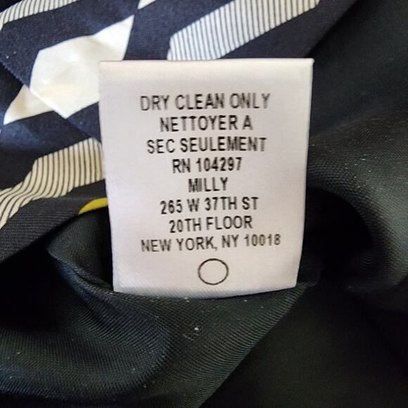 MILLY of New York Silk Retro Mod Shift‎ Dress Size 6 - Picture 7 of 7